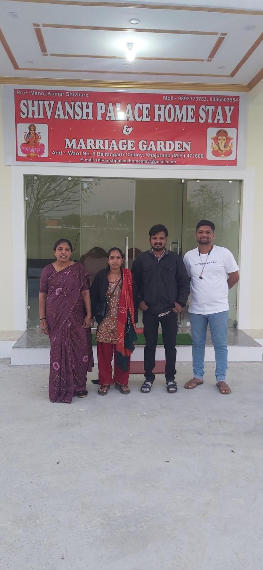 Shivansh Palace Homestay & Marriage Garden Khajurāho المظهر الخارجي الصورة